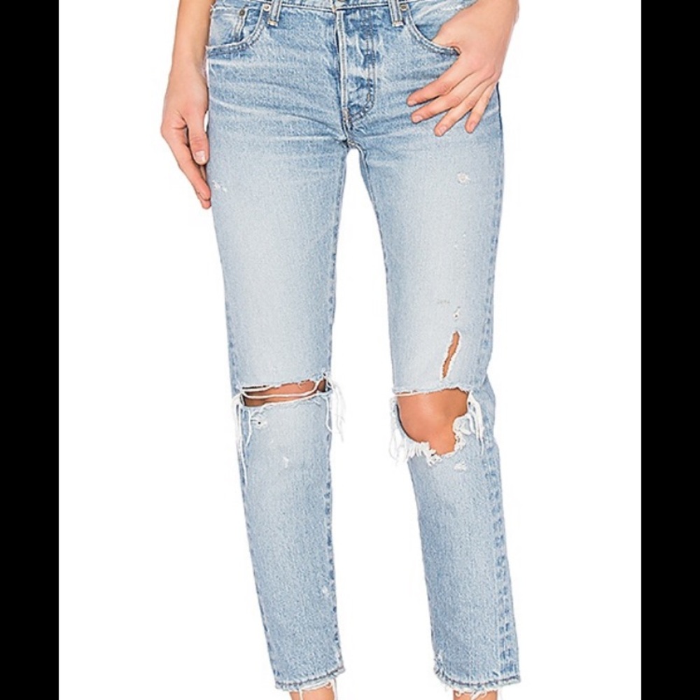 Moussy Vintage Sanford Tapered Jeans Size 27